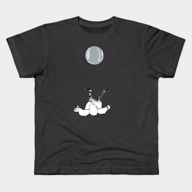 Moonstruck Kids T-Shirt by mindprintz